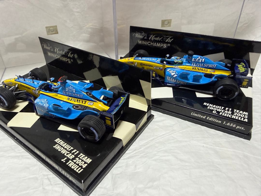 ミニチャンプス　ルノーF1 2005 フィジケラ　他未使用　2台