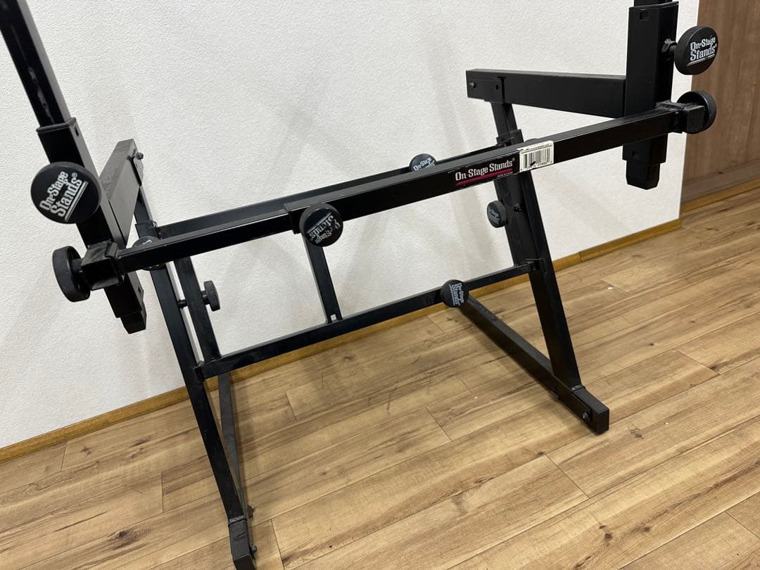 【廃盤】ステージ用2段キーボードスタンド ON STAGE STANDS