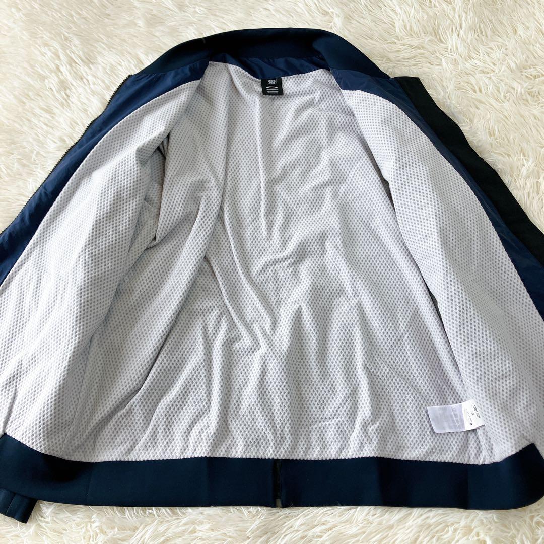 ✨大きめ2XL✨OAKLEY オークリー　セットアップ上下　ビッグロゴ　秋冬　紺