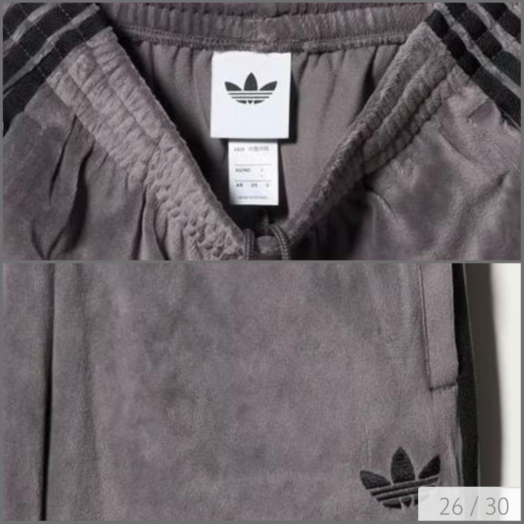 美品 adidas originals ベロア トラックパンツ M 男女兼用
