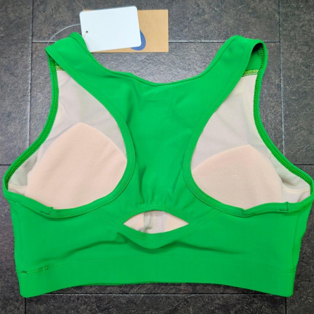 アシックス　女子陸上レーシングトップ　XLサイズ　アマゾングリーン単色　新品