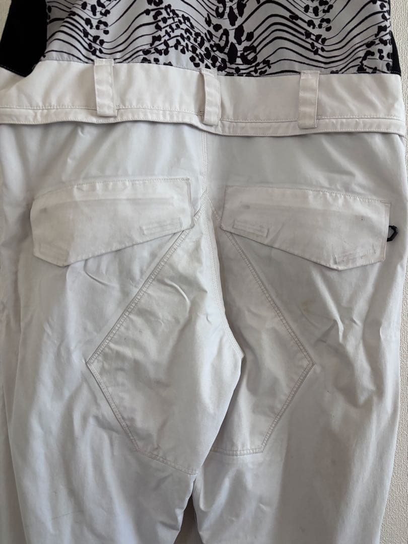 VOLCOM GORE-TEX ホワイトスノーボードウェア　 S