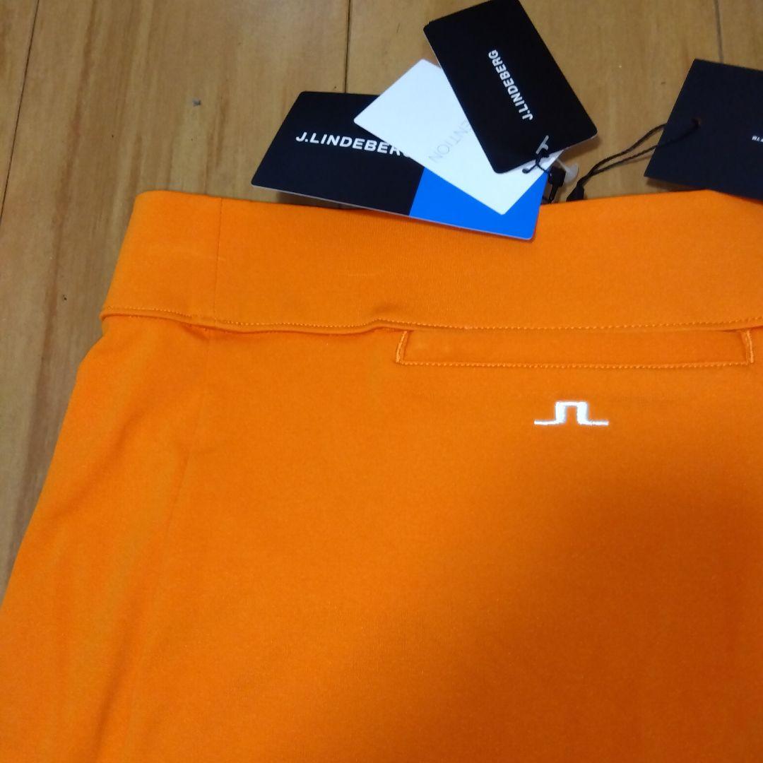 J.Lindeberg オレンジ スカート サイズ【４０・М】新品未使用