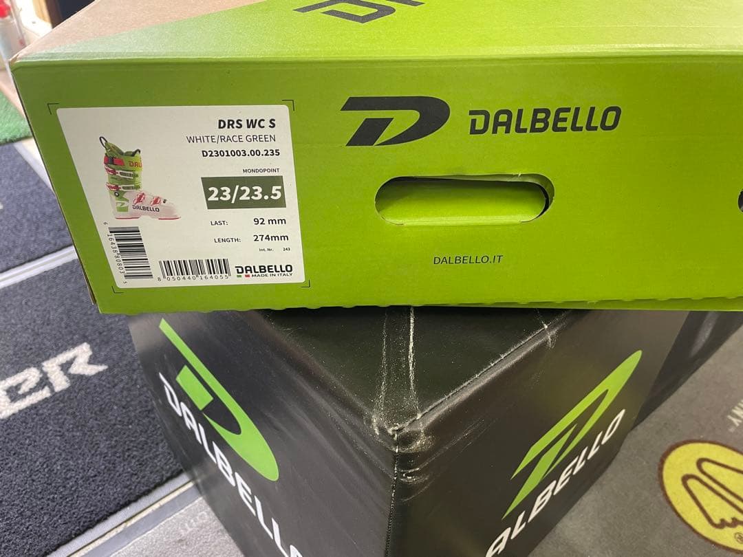 ダルベロ DRS WC S 23/23.5 24-25モデル新品未使用品