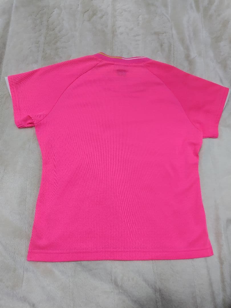 SALE　 YONEX バドミントンゲームシャツ　WOMEN L ピンク