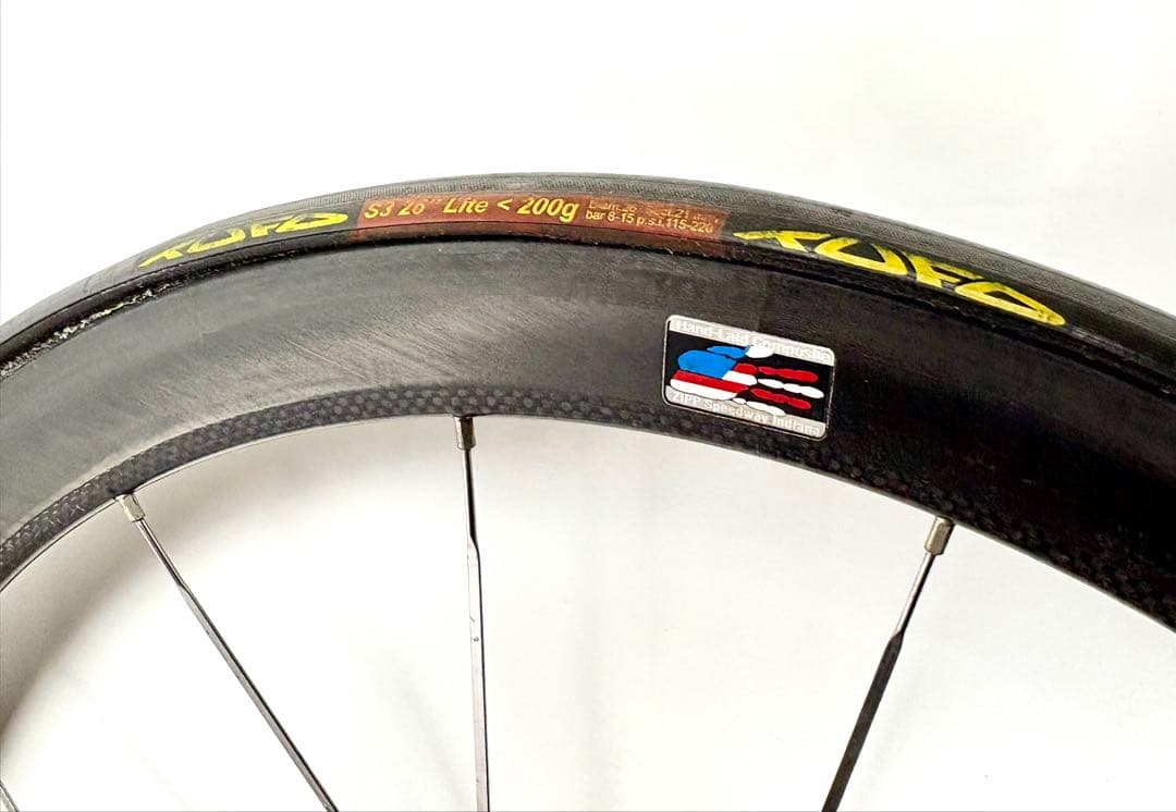 ZIPP SPEED WEAPONRY カーボンホイール前後セット650c