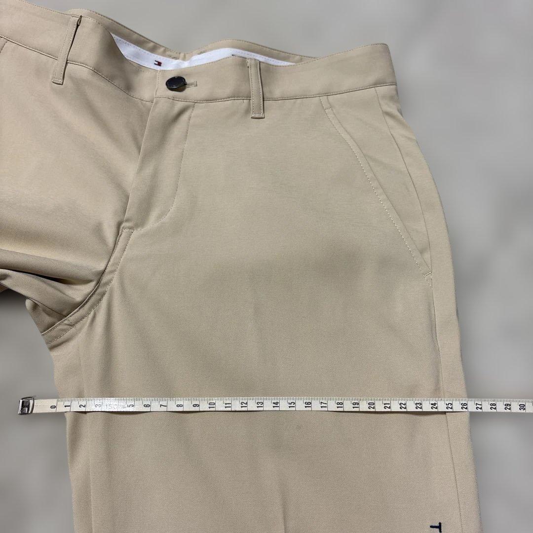 美品☆ HILFIGETメンズ　ゴルフパンツ　ベージュ　S