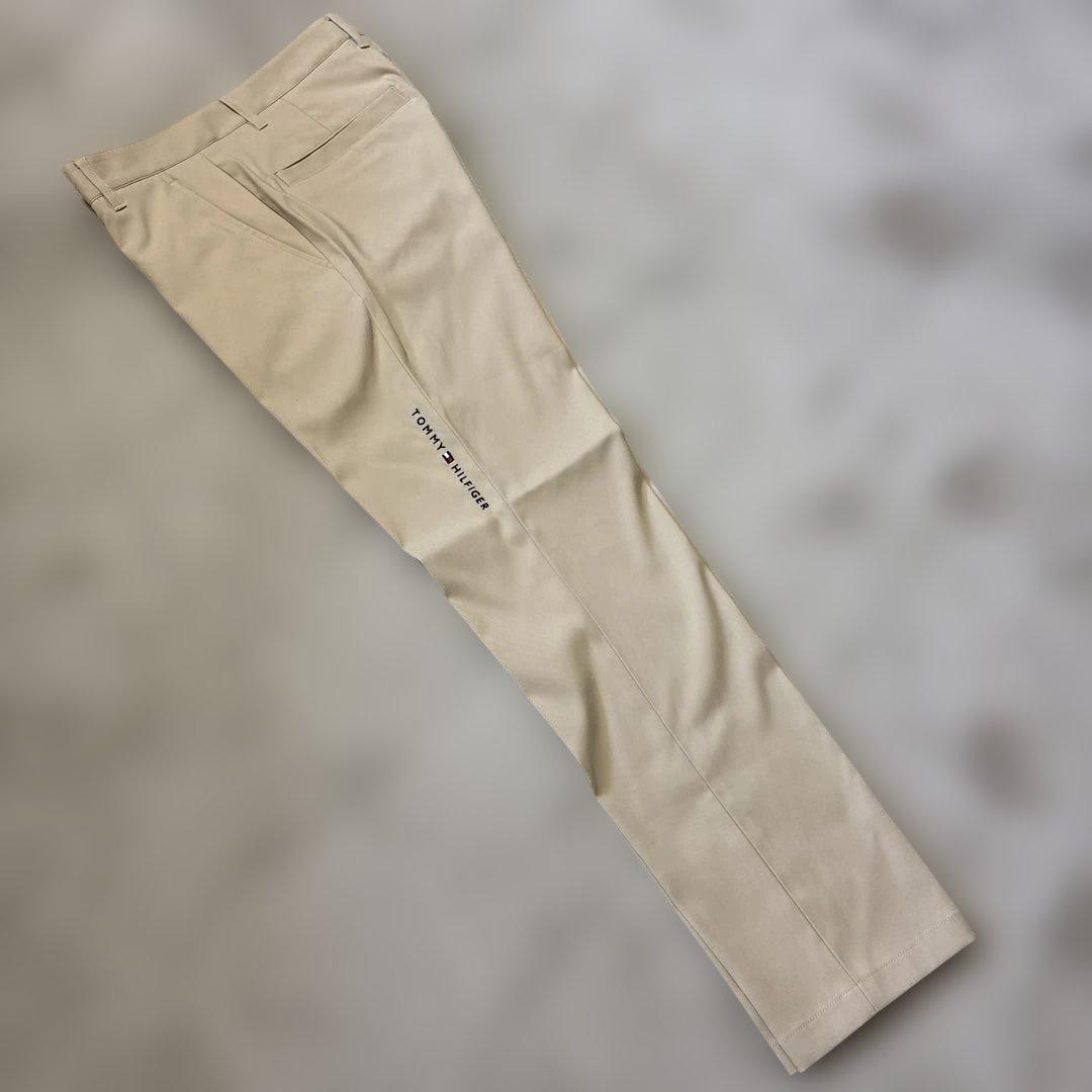 美品☆ HILFIGETメンズ　ゴルフパンツ　ベージュ　S