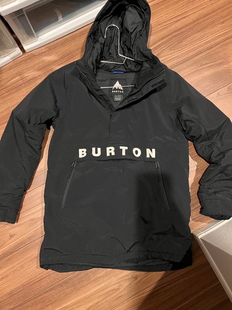 BURTON ブラック フード付きジャケット L