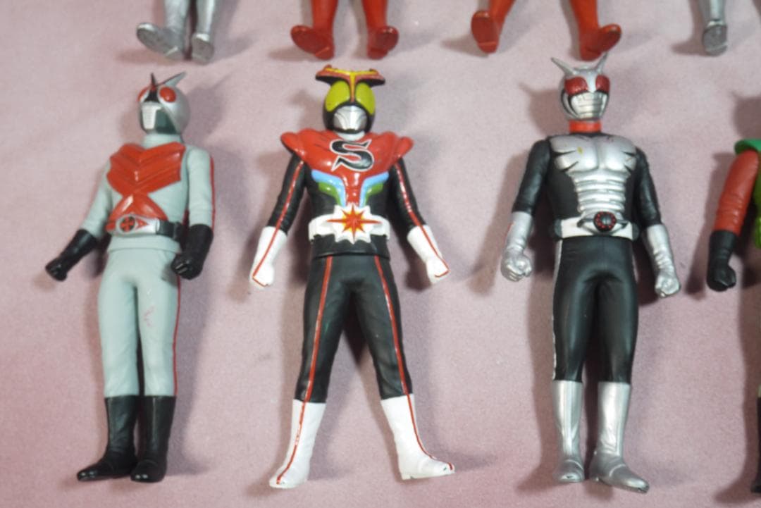 レジェンドライダーシリーズ　昭和シリーズ　ソフビ12体