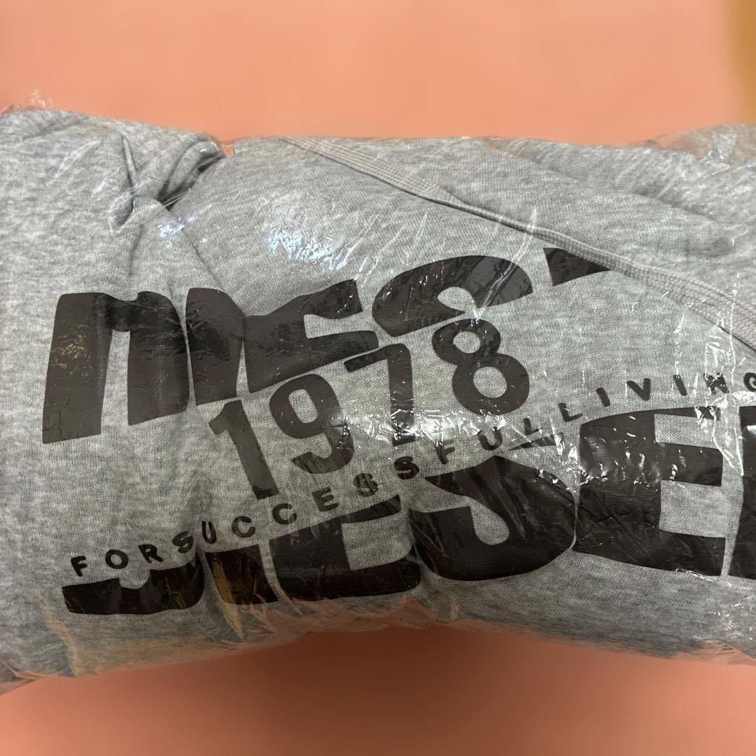 新品未使用品　DIESELロゴ入り　スウェット　上下セットアップ　グレー　Ｌ