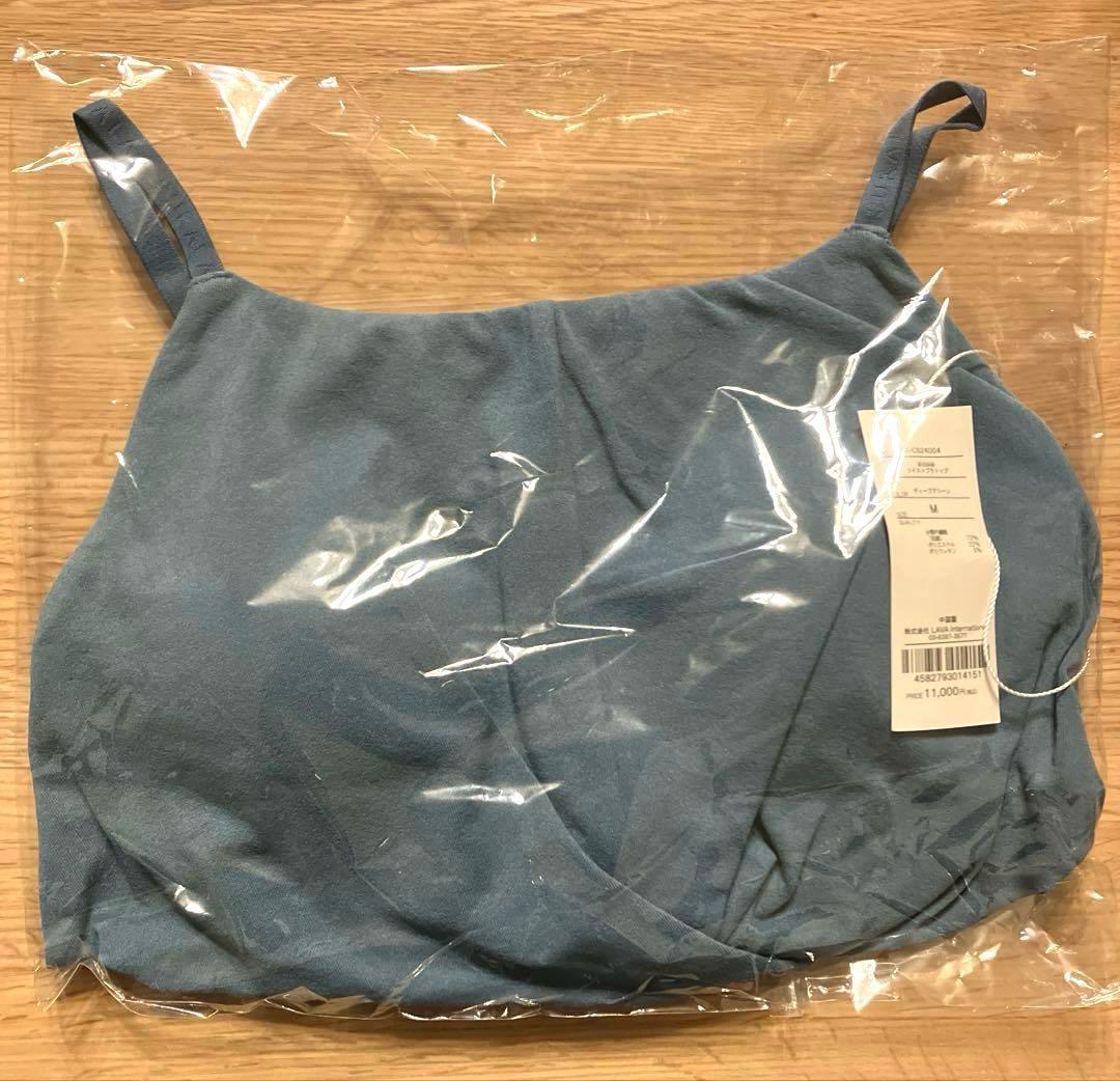 ♡新品♡【SUKALA】WAGAMIツイストブラトップ　M ディープグリーン