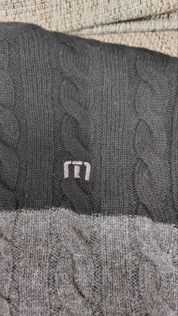トラビスマシュー TravisMathew ブラック タートルネックセーター
