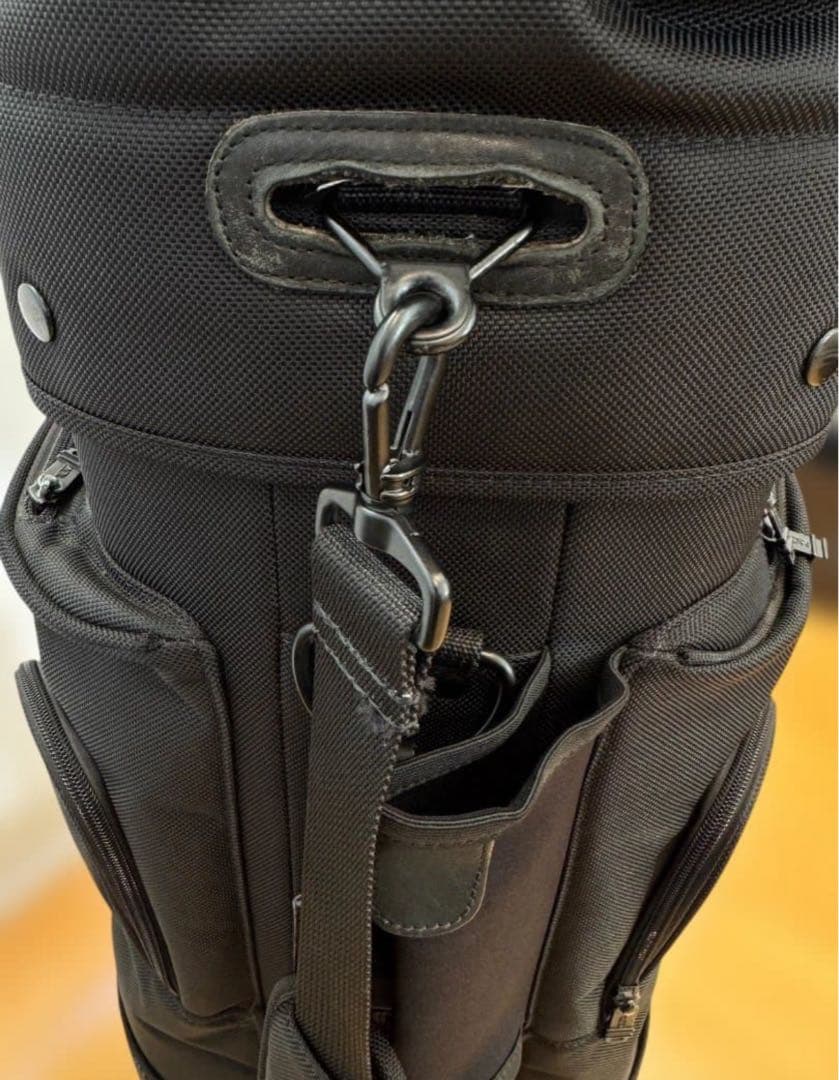 TUMI ブラック ゴルフバッグ