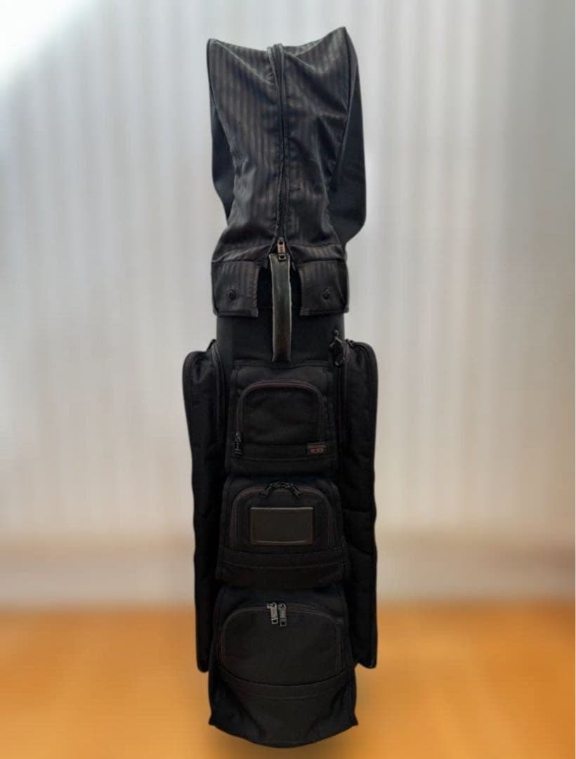 TUMI ブラック ゴルフバッグ