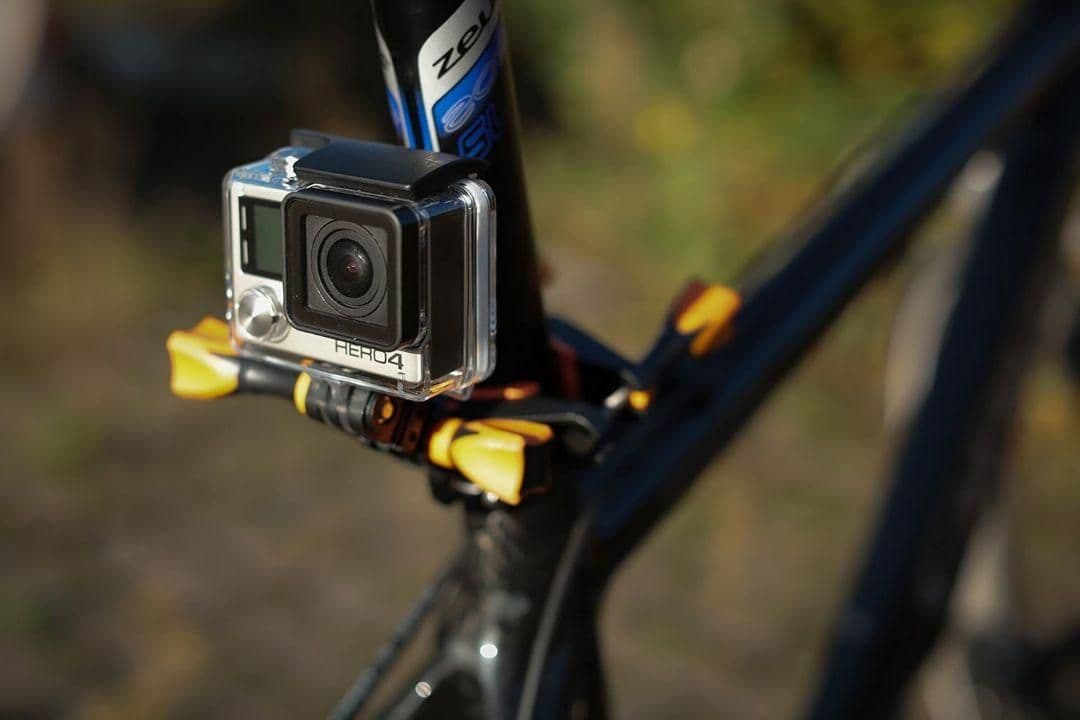 大きなバー マウント iSHOXS 　自転車 バイク