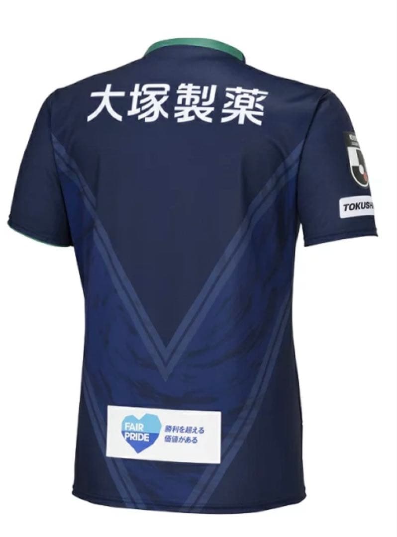 新品　徳島ヴォルティス　2024オーセンティックユニフォーム（半袖）サイズ　ＸＬ
