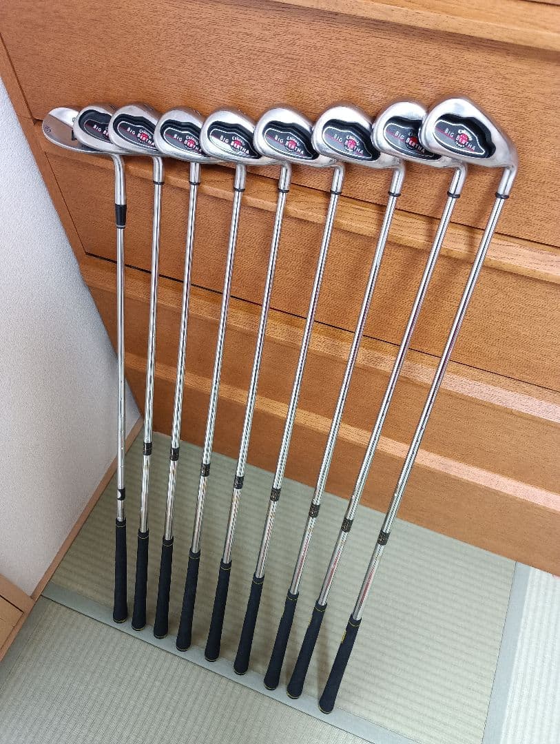 Callaway ビッグバーサアイアン8本 & ウェッジ60°1本