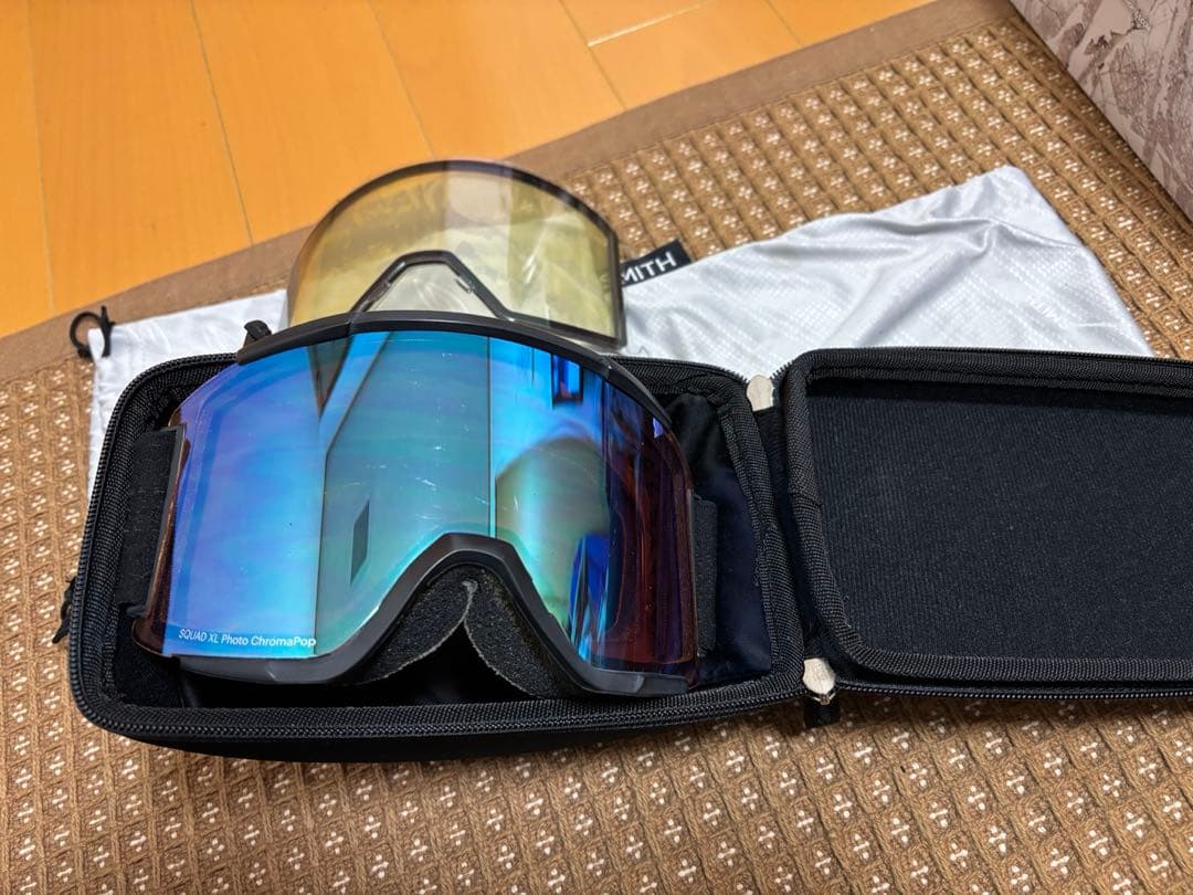 SMITH Squad XL ChromaPop 調光　ケース付き