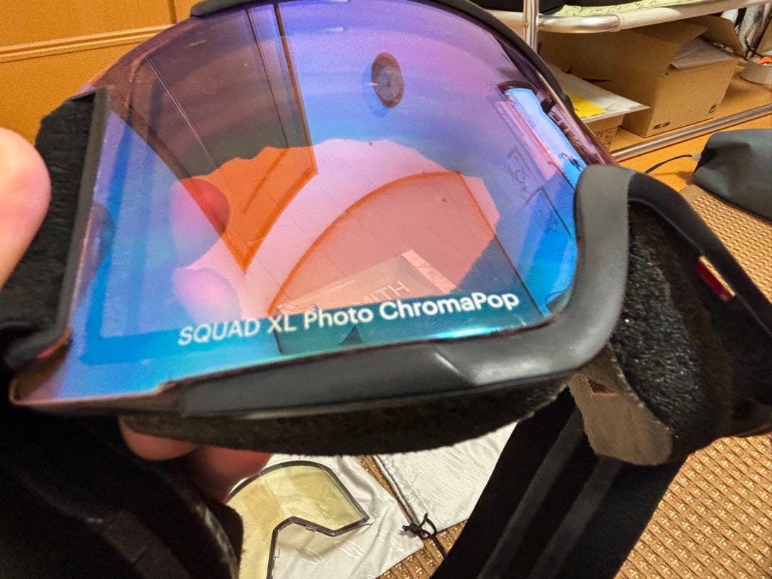 SMITH Squad XL ChromaPop 調光　ケース付き