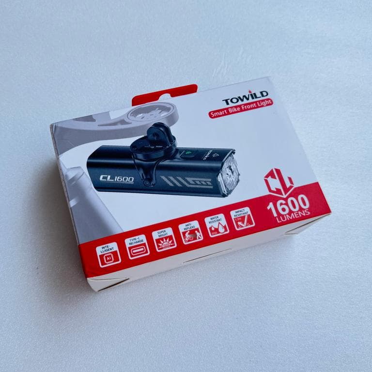 新品未開封【TOWILD】1600ルーメン　リモコン付　高機能自転車ヘッドライト