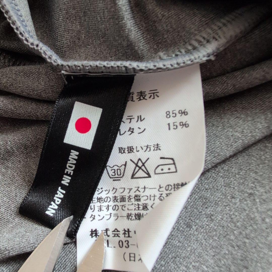 【極美品】カペルミュール　伸縮素材フルジップサイクルジャージ半袖　L