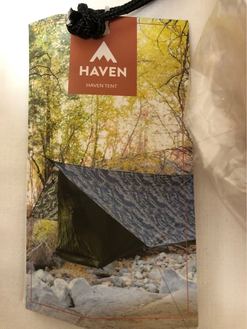 【新品未使用】ヘブンテント Haven Tent Camo フォレストカモ