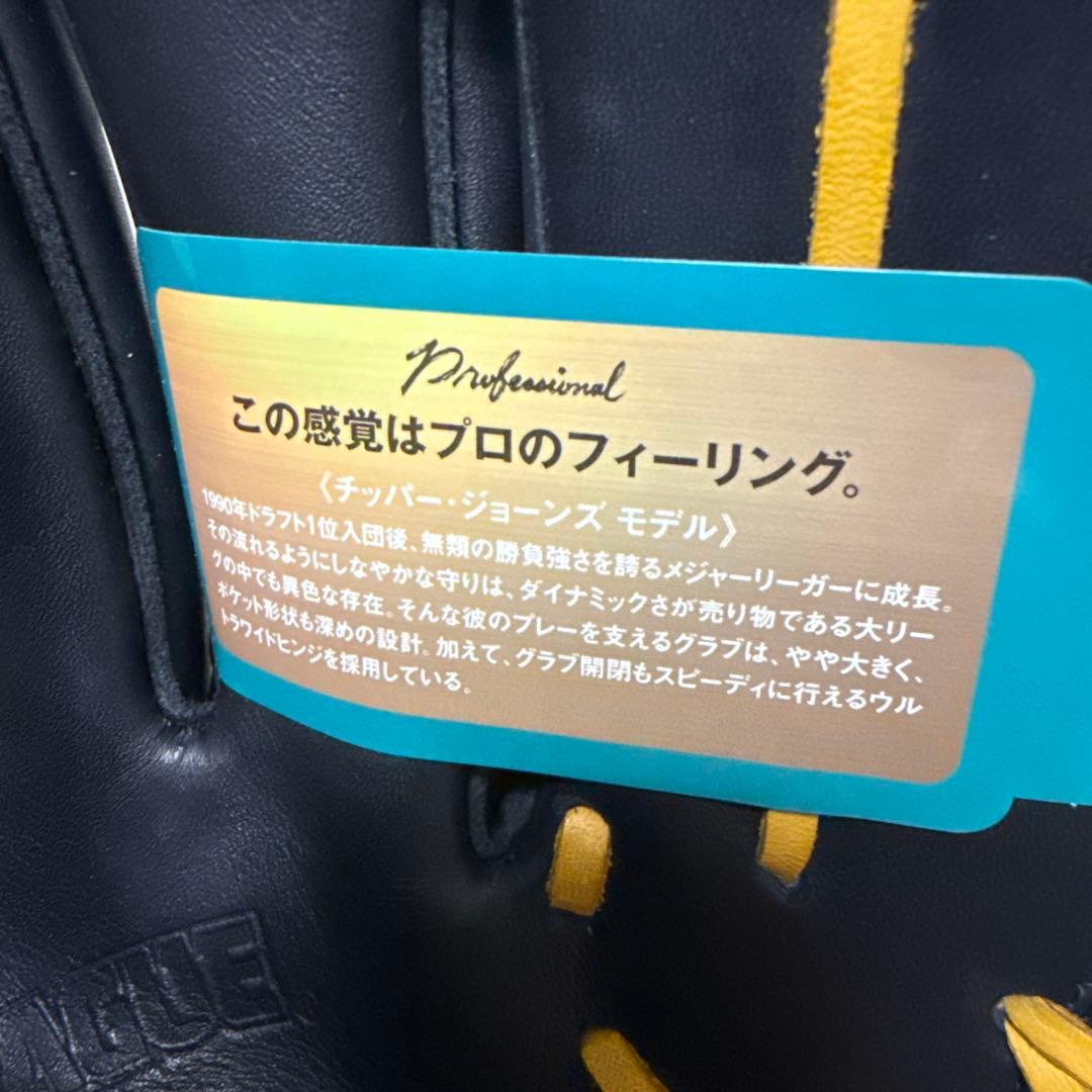 【新品未使用】ミズノ　ビューリーグ（赤）軟式用　チッパー・ジョーンズモデル