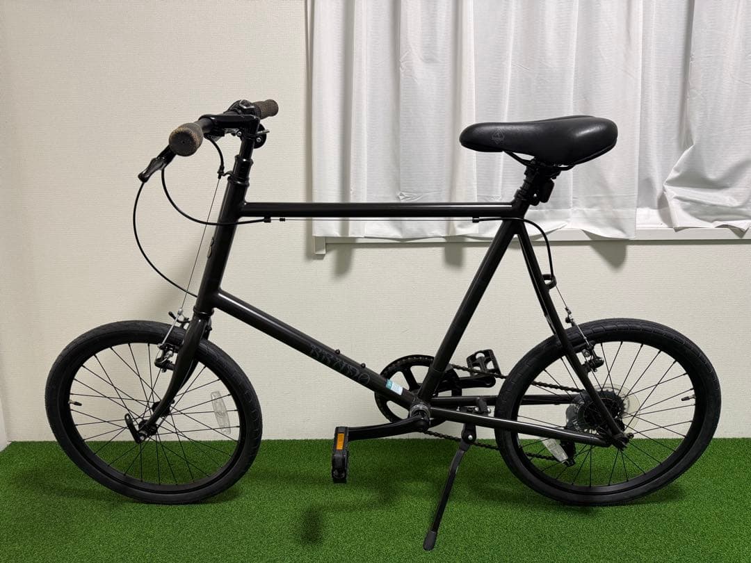 BRUNO ミニベロ ブラック 自転車本体