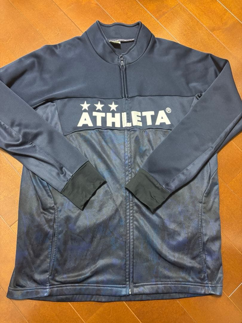 ATHLETA ダークブルー ジャージセット　Ｏ