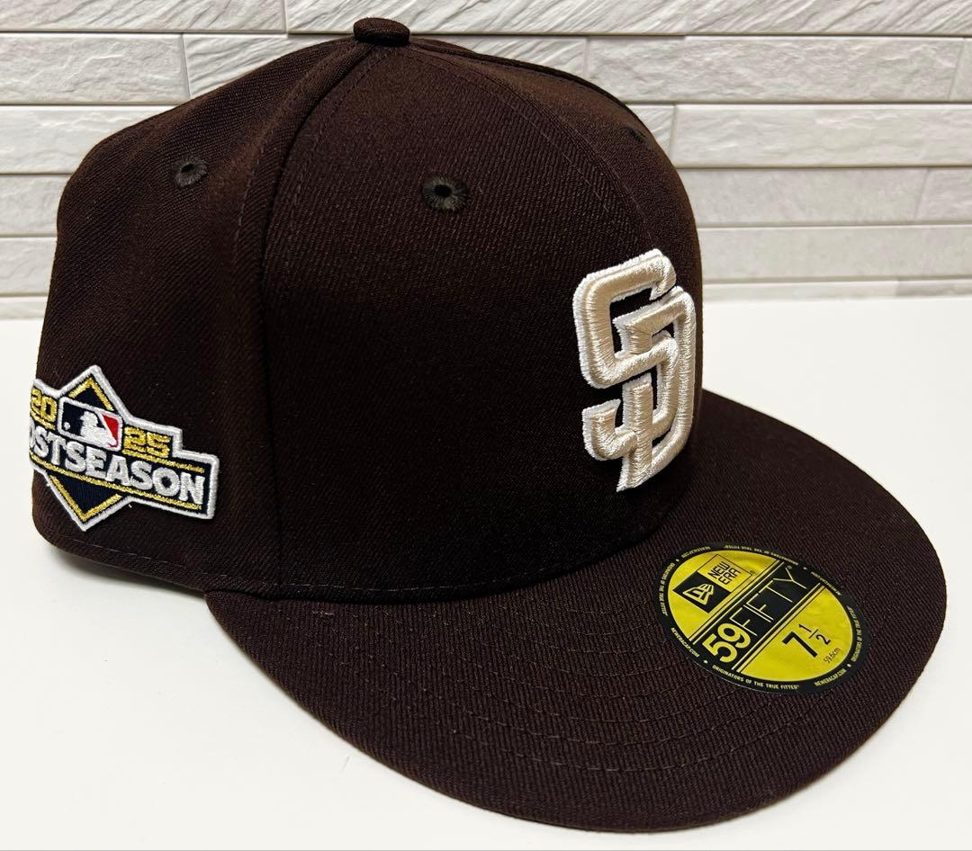 パドレス 2025ポストシーズン 59FIFTY 7 1/2 新品未使用