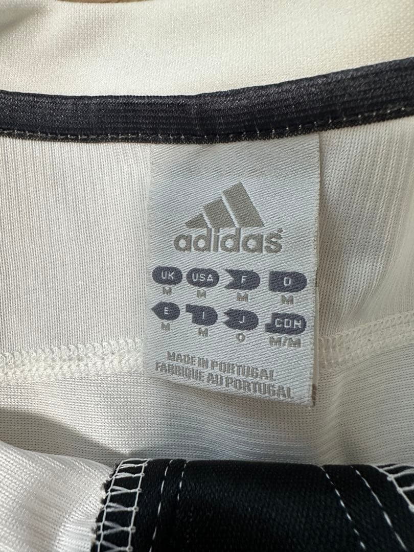 2003-2004レアル・マドリード adidas ホワイトシャツ Oサイズ