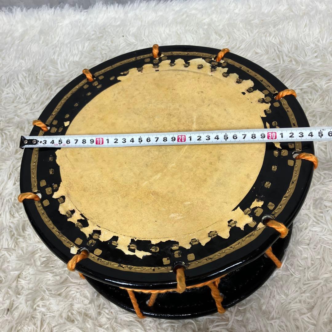 締太鼓 和太鼓 和楽器 締め太鼓 打楽器　打面35センチ