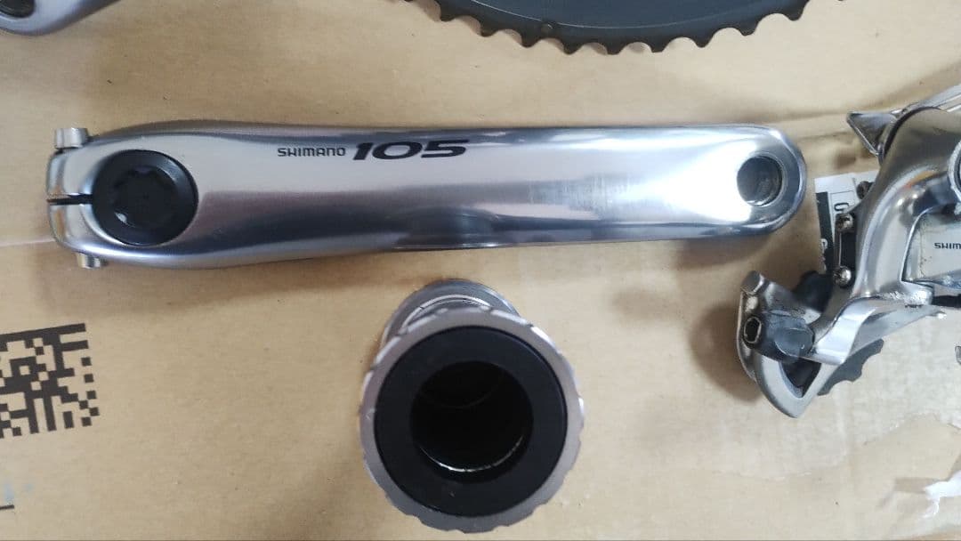 美品 105　5600　クランク　RD　ブレーキ　CS　セット
