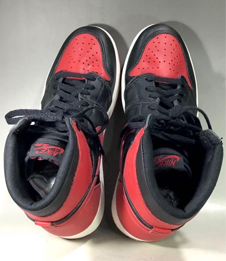 美 NIKE 1994 AIR JORDAN 1 エアジョーダン 1 黒赤 古着