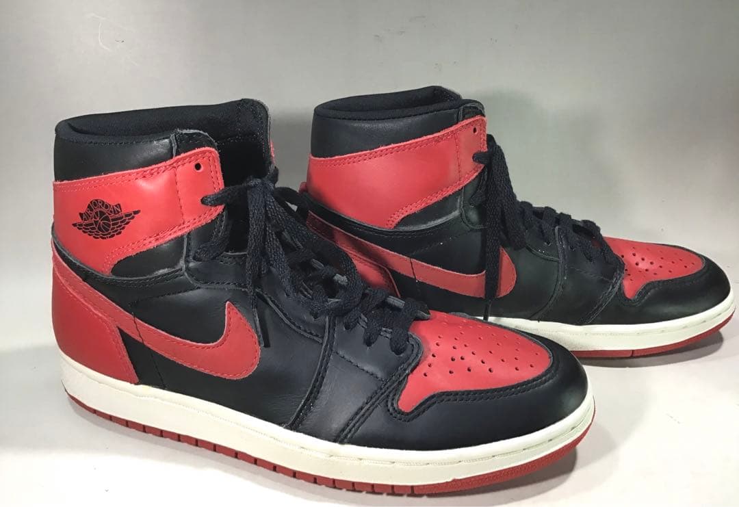 美 NIKE 1994 AIR JORDAN 1 エアジョーダン 1 黒赤 古着