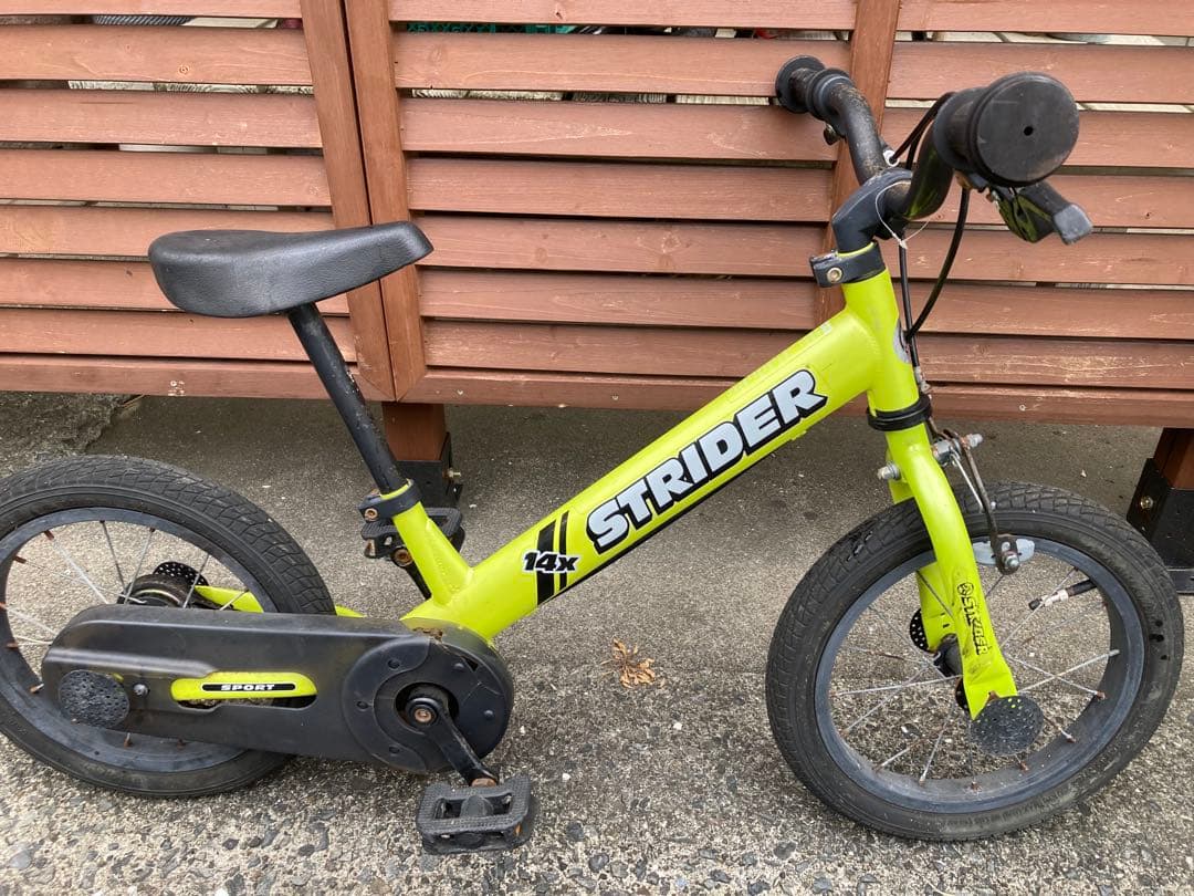 STRIDER 14X 幼児用自転車 ライムグリーン