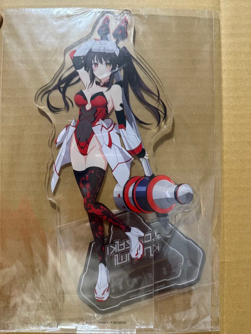 デート・ア・ライブ　時崎狂三　特大アクリルフィギュア　新品未開封