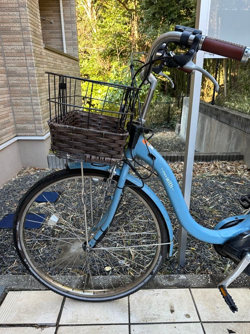 電動自転車　YAMAHA PAS With DX 26インチ　12.3AH