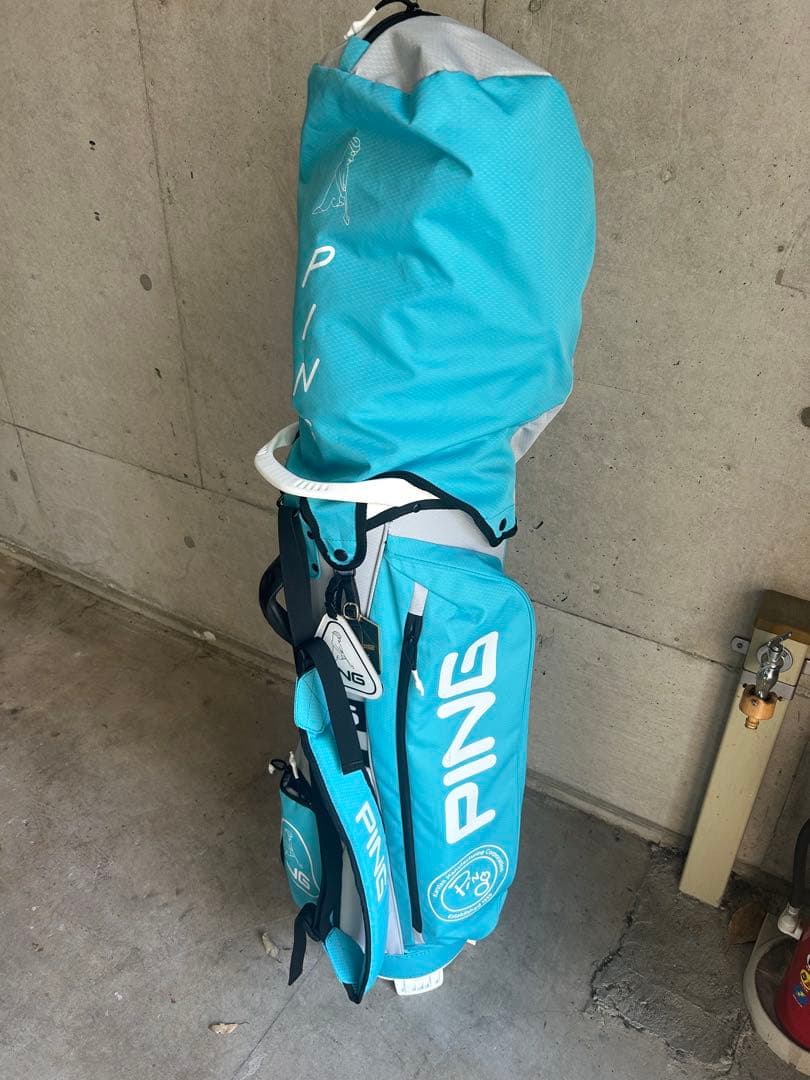 PING 水色 キャディバッグ
