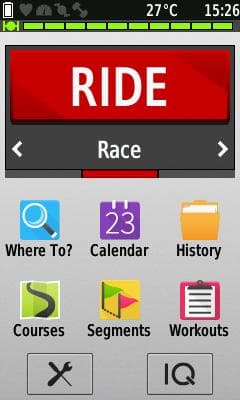 【中古】GARMIN EDGE 1000 サイクルコンピューター 英語版