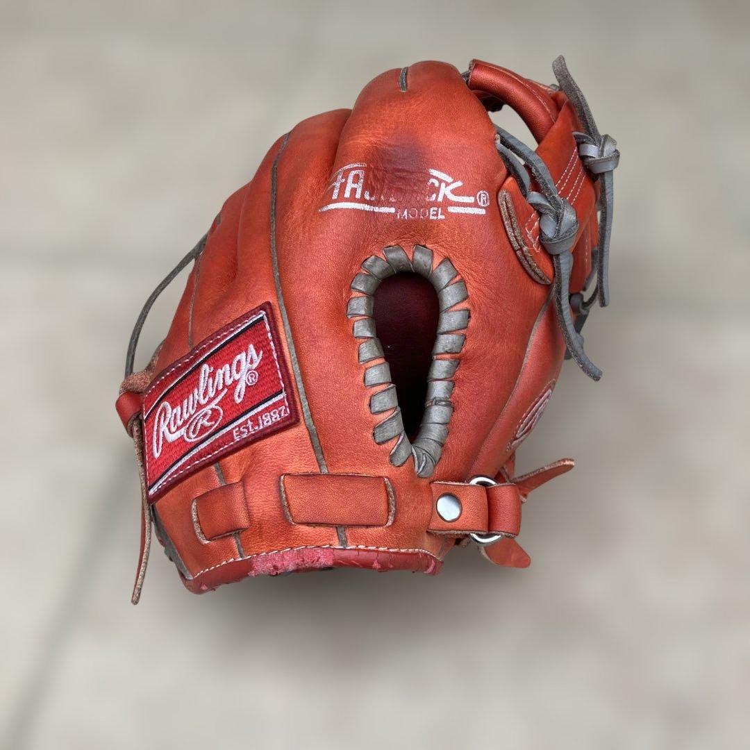 Rawlings 軟式グローブ オレンジ　一般軟式用　　　　WBC