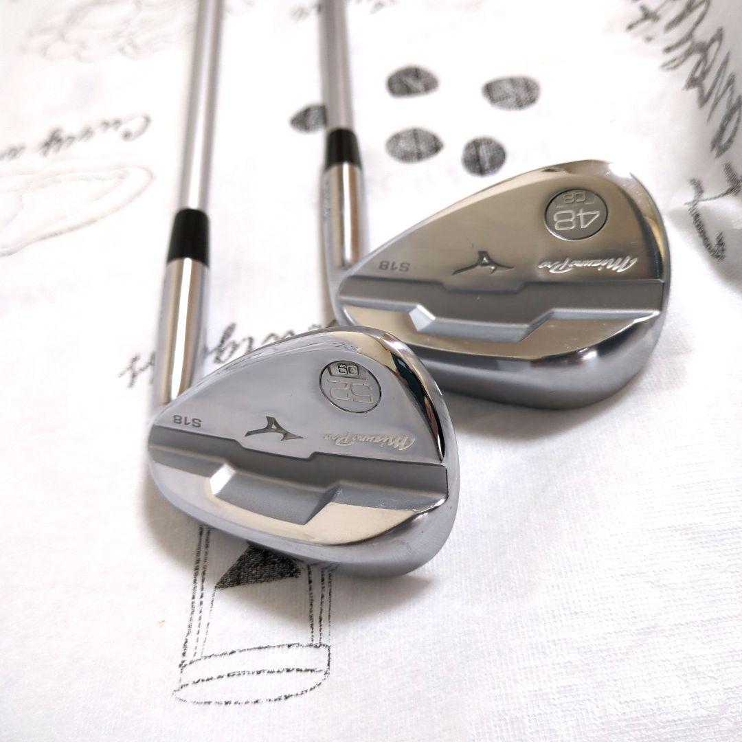 ミズノプロ S18 ウェッジ サテン仕上げ2本セット（48度、52度）