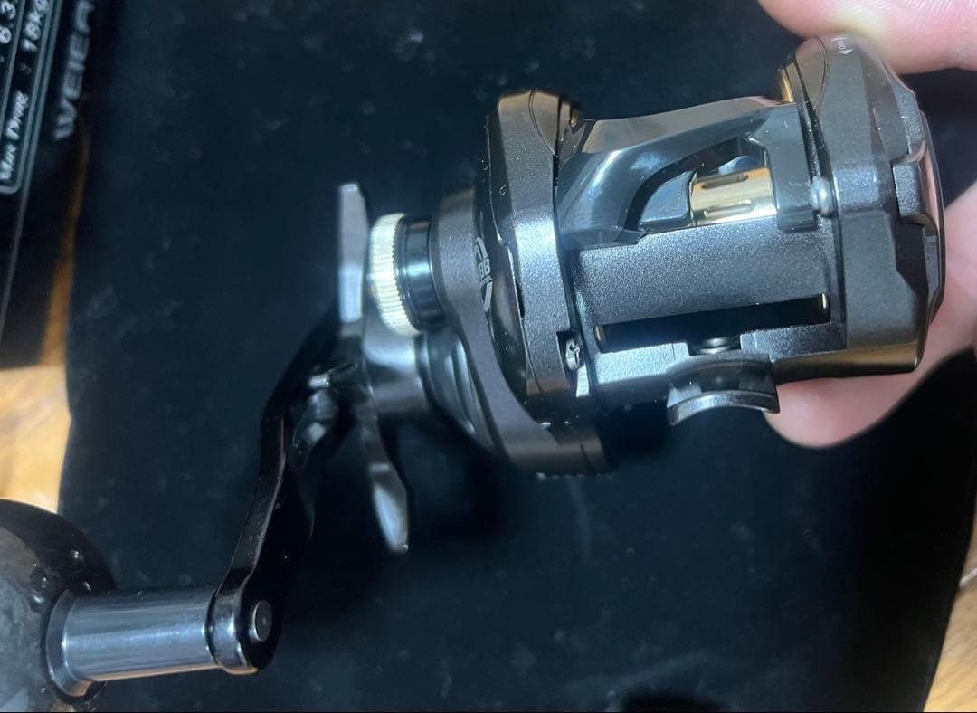 WEIEAGLE TC350PL ベイトリール マグネットブレーキ　左巻