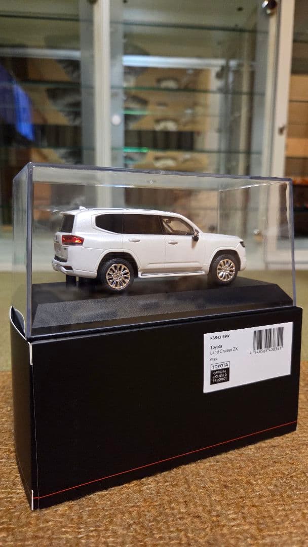 1/43 京商 トヨタ ランドクルーザー ZX TOYOTA
