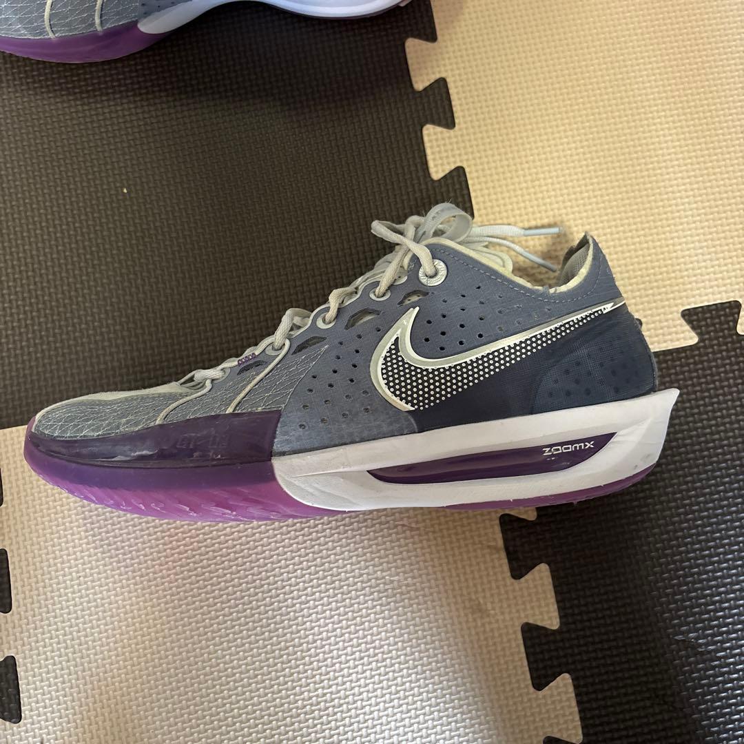 Nike Zoom GTCUT 3バスケットボールシューズ グレー/パープル