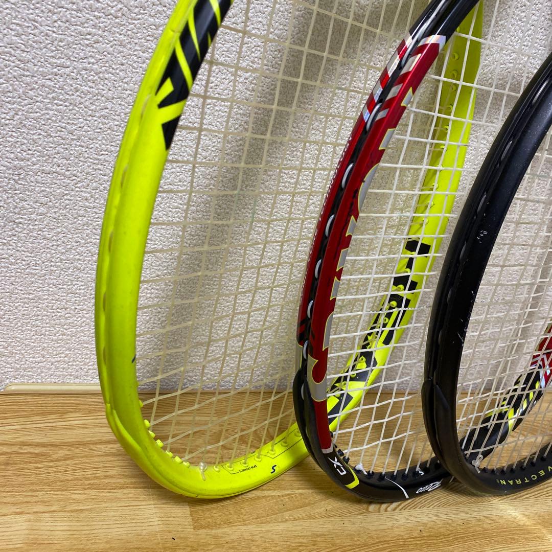 テニスラケット　3本セット　ダンロップなど