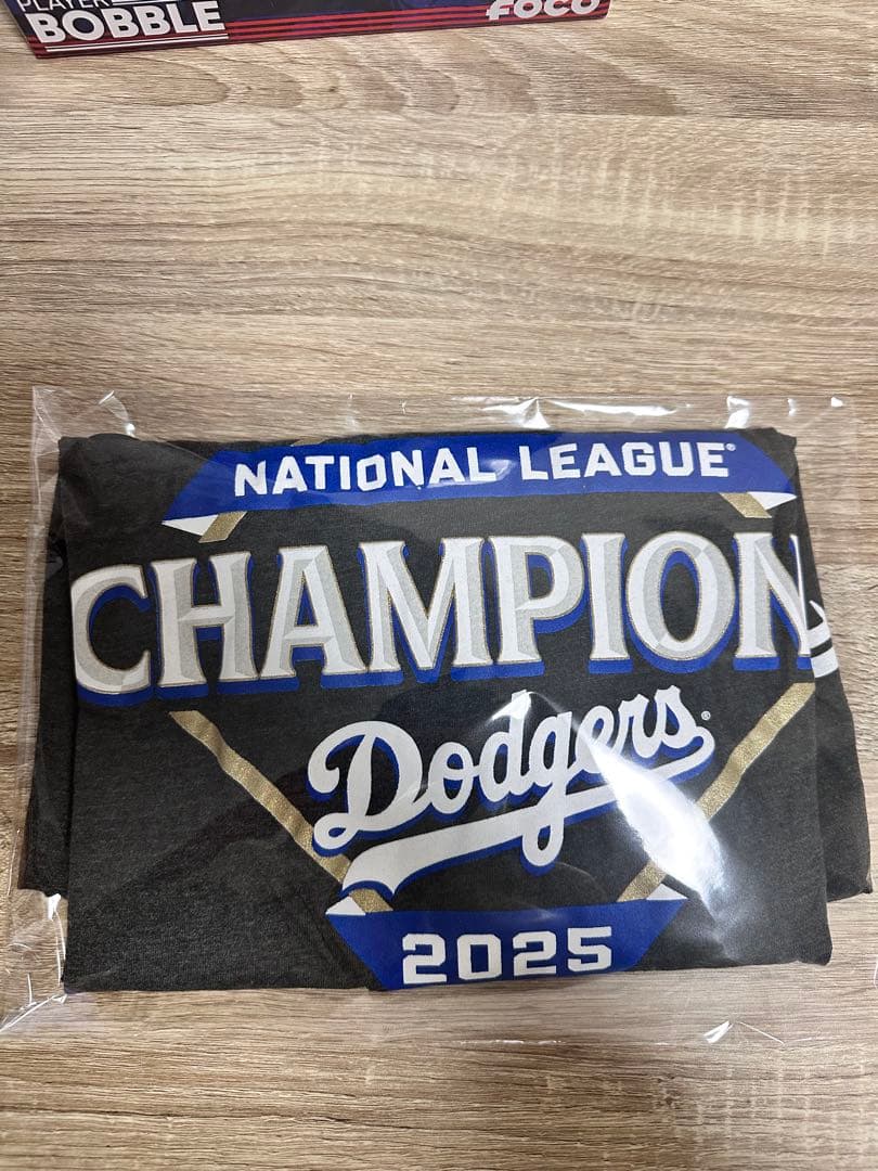 Dodgers 2025年ナショナルリーグチャンピオンTシャツ