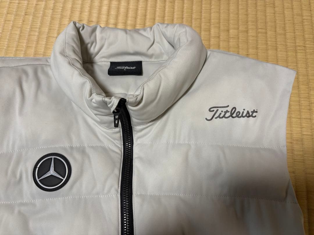 Titleist×Mercedes-Benz 中綿ベスト メンズL ゴルフ 防寒