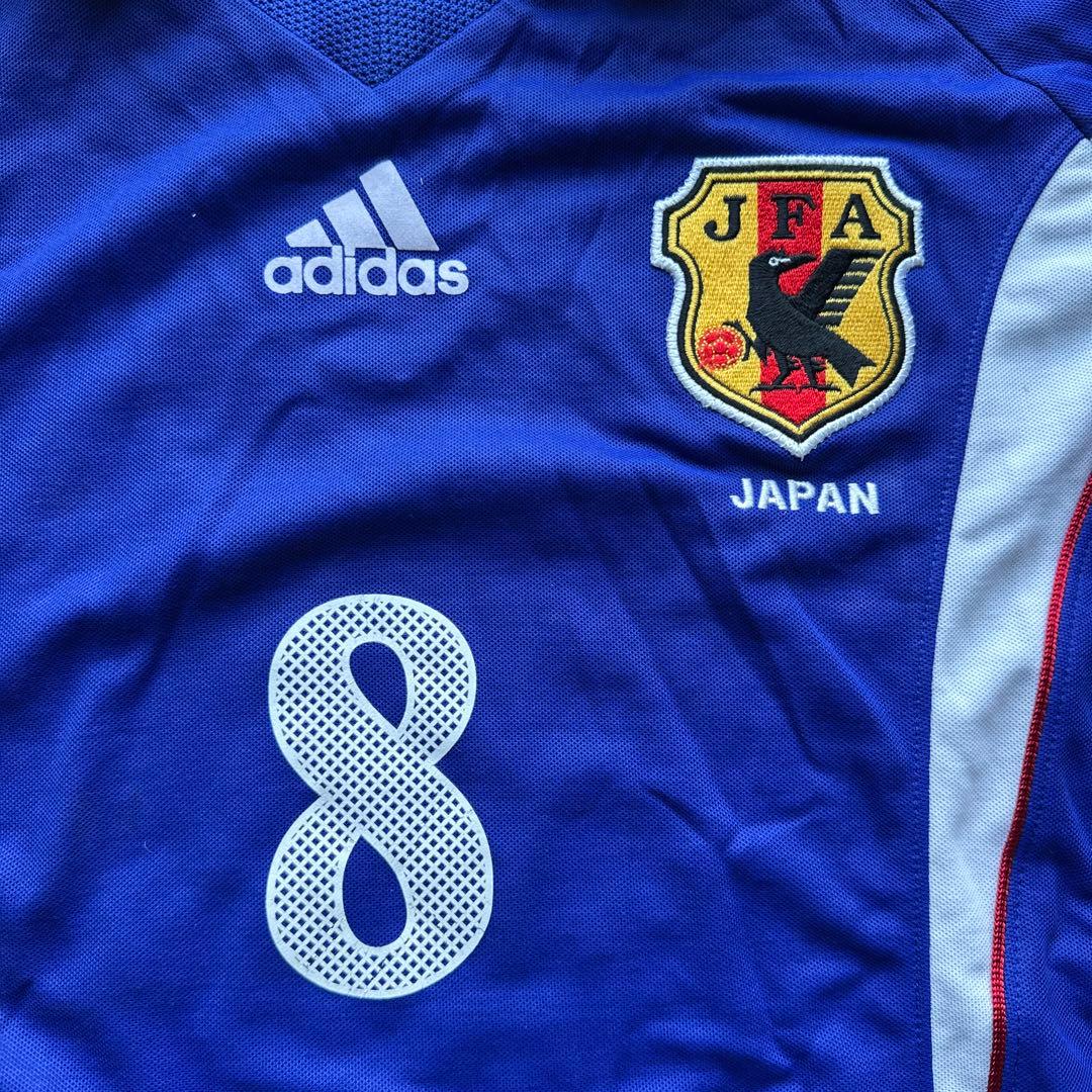 adidas サッカー 日本代表 レプリカ ユニフォーム XO 小野伸二 日本製